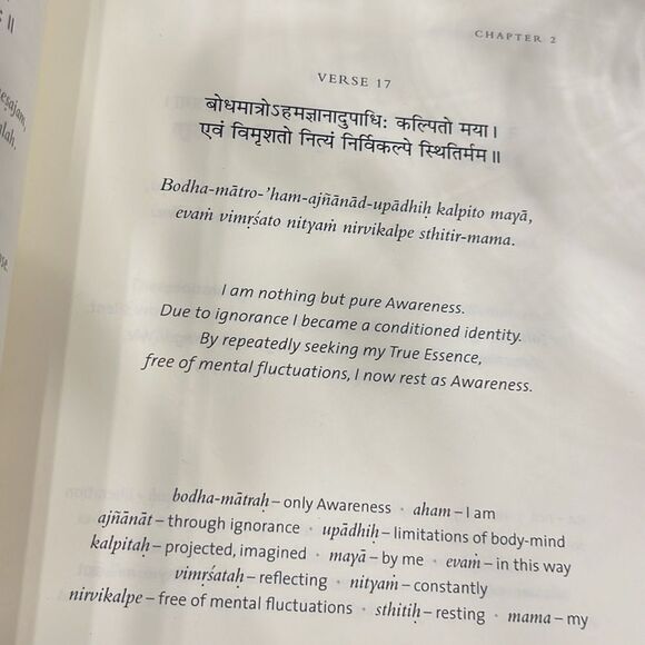 Aṣṭāvakra Gītā Book - Awareness is Everything - Picture 5 of 7